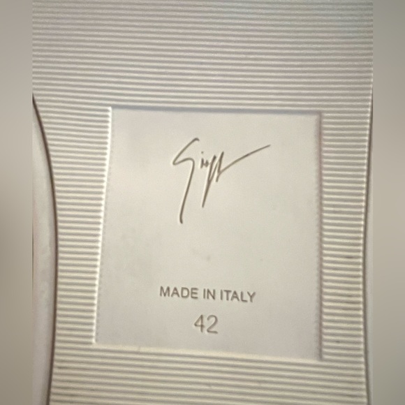 Giuseppe Zanotti High Top Wedge Hidden Hill Sneaker - Picture 11 of 12